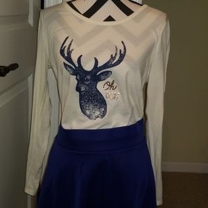 deer graphic tee